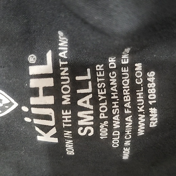 Kuhl Jacket Mens Small Green Cream Plaid Zip Up Lightweight Shacket Outerwear - Picture 2 of 13